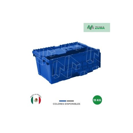 Caja de Bisagras 50-21 con tapa 50 x 30 x 21 cm