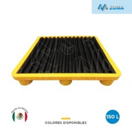 Tarima antiderrames 4 tambos